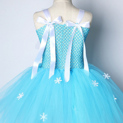 Fustani/ Kostumi  Frozen Elsa per Vajza, Masa: S - Small, Ngjyra: Bojeqielli, foto 