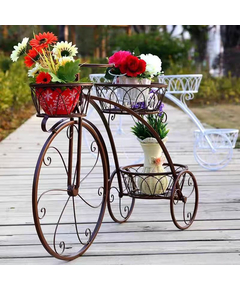 Biçikletë Dekorative për 3 Vazo, foto 