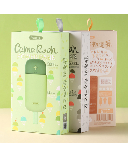 Power Bank Remax RPL-32 5000 mAh, Ngjyra: Jeshile, foto , 4 image