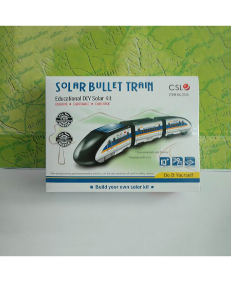 Tren me panel diellor DIY, foto , 3 image