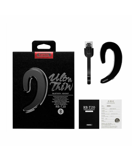 Kufje me bluetooth Remax RB-T20, Ngjyra: E Bardhë, foto , 7 image