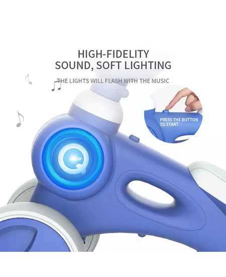 Tricikel per femije, Ngjyra: Blu, foto , 4 image