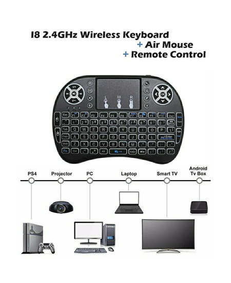 Tastiere Wireless me Mouse Touchpad, foto , 2 image