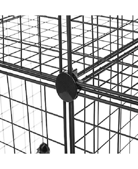 Raft Portative Metalike me 4 Rafte (ngjyre e zeze), foto , 3 image