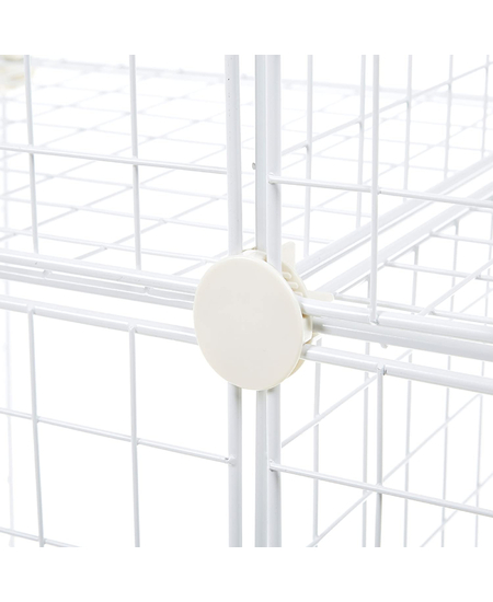 Raft Portative Metalike me 6 Rafte (ngjyre e bardhe), photo , 2 image