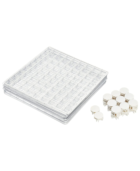 Raft Portative Metalike me 6 Rafte (ngjyre e bardhe), photo , 3 image