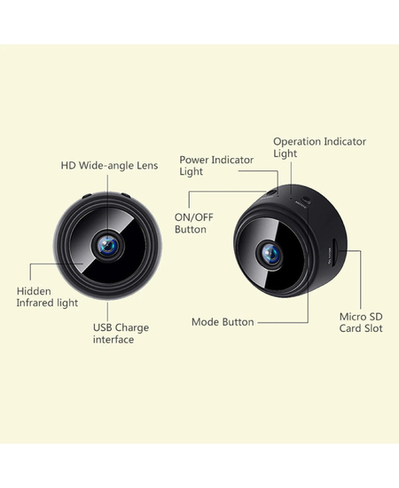 Mini Kamer 1080P HD me Wireless, photo , 7 image BalkMall Mini Kamer 1080P HD me Wireless, photo , 7 image