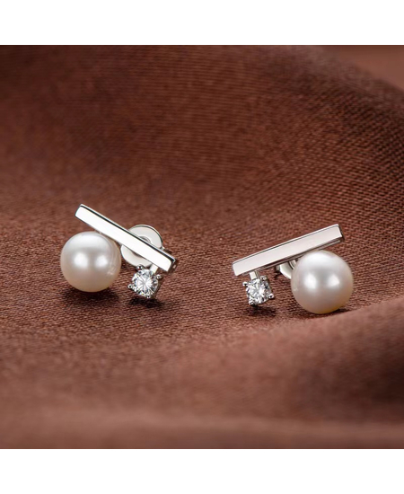 Vethe Argjendi me Perla te Ujerave te Embla, photo , 5 image