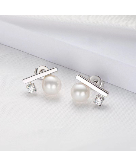 Vethe Argjendi me Perla te Ujerave te Embla, photo , 4 image