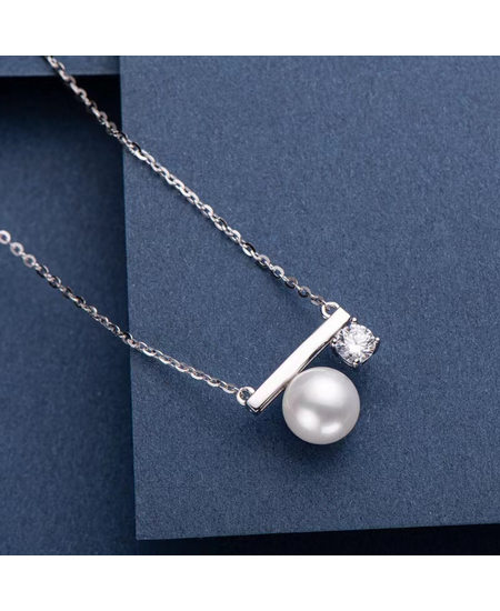 Varese Argjendi me Perle dhe Gur, foto , 4 image