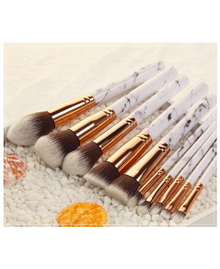 Set Furçash Profesionale për Grim 10 copë Dizajn Mermeri, foto , 3 image