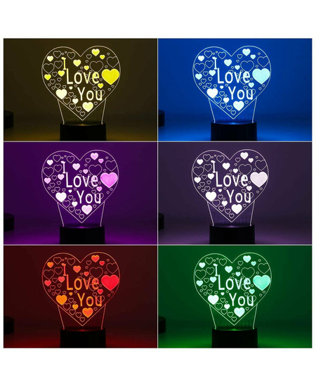 Llampe Tavoline 3D, foto , 2 image BalkMall Llampe Tavoline 3D, foto , 2 image