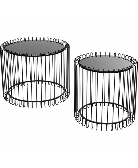 Set Tavoline Rrethore e zeze, Ngjyra: E Zezë, Madhesia: Set, foto , 4 image