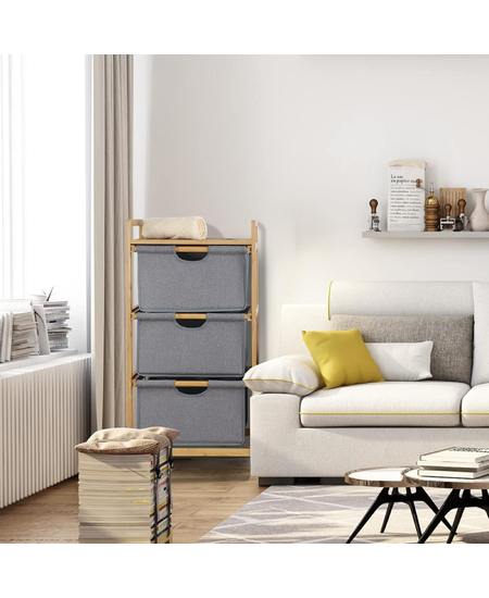 Komedine Bamboo me 3 Sirtare, foto , 5 image