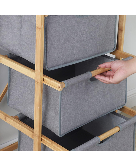 Komedine Bamboo me 3 Sirtare, foto , 6 image