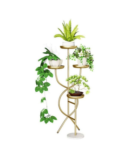 Dekoruese Metalike Gold per 4 Vazo, foto , 2 image BalkMall Dekoruese Metalike Gold per 4 Vazo, foto , 2 image