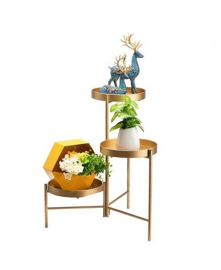 ​Dekoruese Metalike per 3 Vazo/ Gold, foto , 3 image