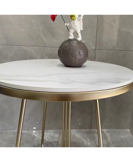 Tavoline Rrethore | Mermer & Metalike, Ngjyra: Gold, foto , 3 image BalkMall Tavoline Rrethore | Mermer & Metalike, Ngjyra: Gold, foto , 3 image