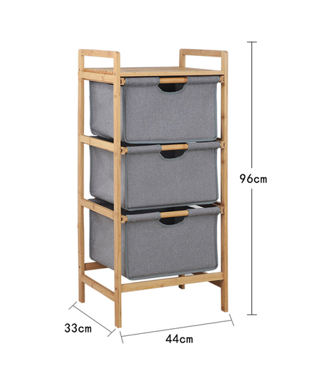 Komedine Bamboo me 3 Sirtare, foto , 3 image