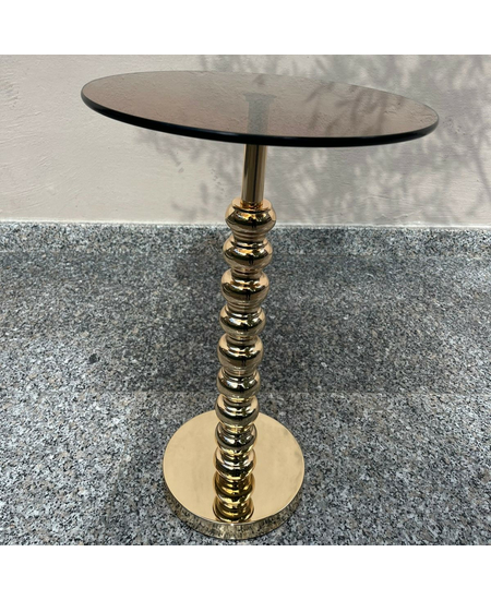 Tavoline Rrethore Xhami & Metalike / Gold, foto , 2 image