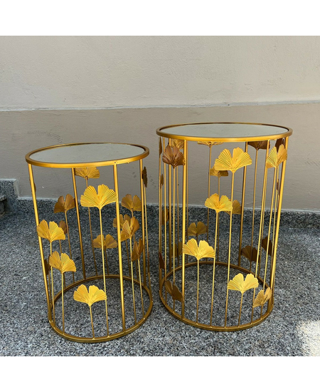 Set Tavoline Rrethore Gold, Ngjyra: Gold, Madhesia: E Madhe, foto , 2 image