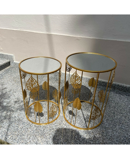 Set Tavoline Rrethore, Ngjyra: Gold, Madhesia: Set, foto , 4 image BalkMall Set Tavoline Rrethore, Ngjyra: Gold, Madhesia: Set, foto , 4 image