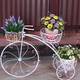 Biçikletë Dekorative për 3 Vazo, Ngjyra: E Bardhë, foto , 2 image BalkMall Biçikletë Dekorative për 3 Vazo, Ngjyra: E Bardhë, foto , 2 image